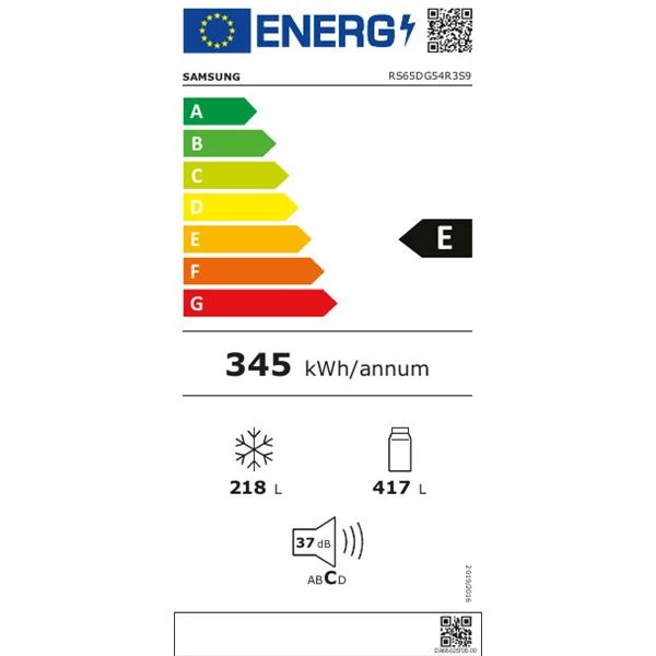 SAMSUNG Réfrigérateur américain RS65DG54R3S9