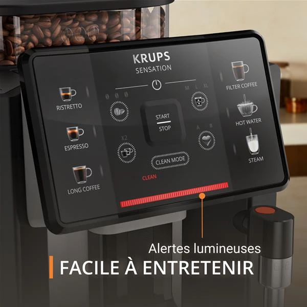 KRUPS Expresso broyeur - Sensation - EA910A10