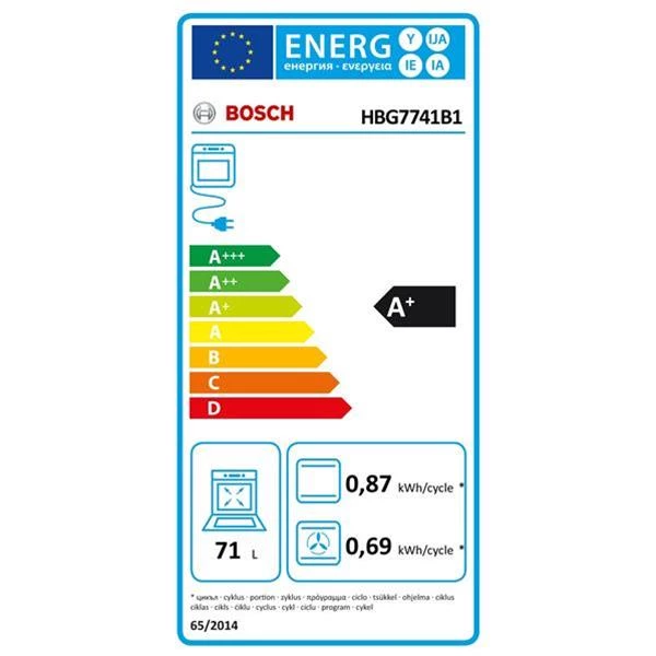 BOSCH Four pyrolyse HBG7741B1