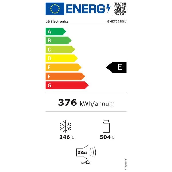 LG Réfrigérateur multiportes GMZ765SBHJ