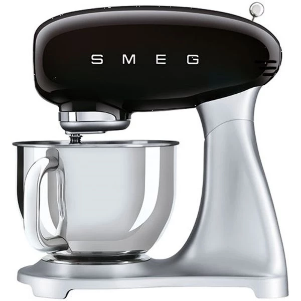 SMEG Robot sur socle 4.8 L Inox & Noir - Années 50 - SMF02BLEU